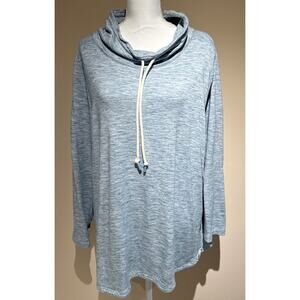 T by Talbots Long Sleeve Blue Shirt 2X